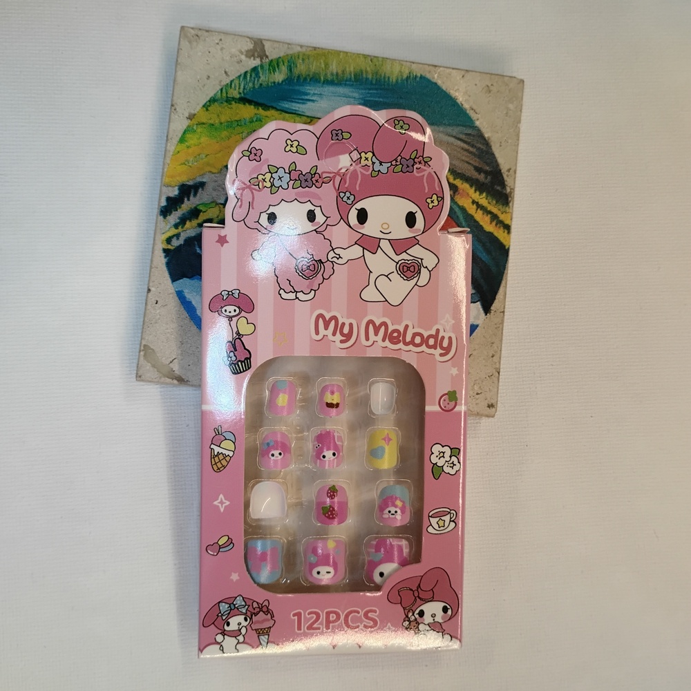 Sanrio My Melody 12-Piece Press-On Nail Set